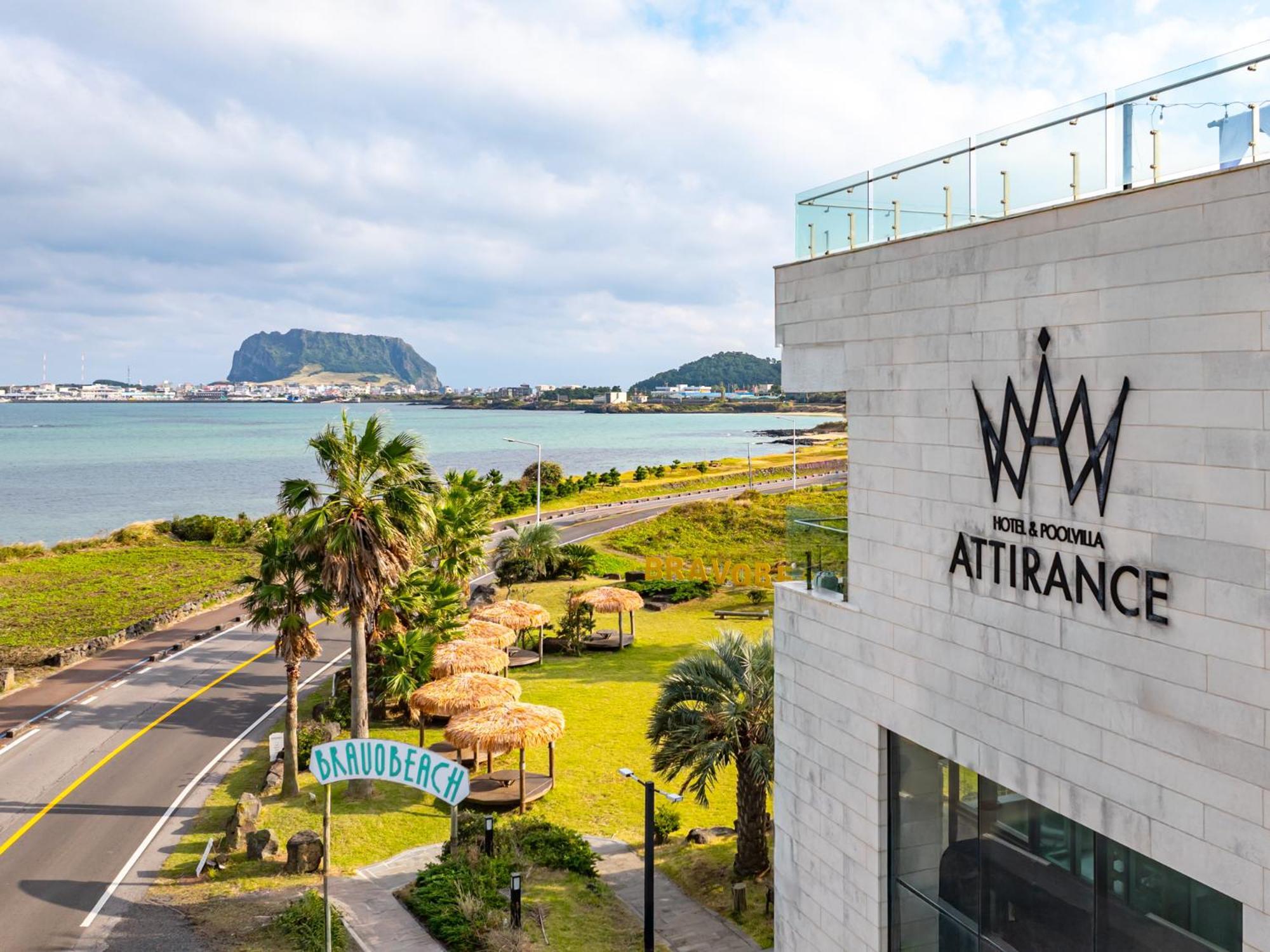 Jeju Attirance Hotel & Poolvilla Согвипхо Экстерьер фото